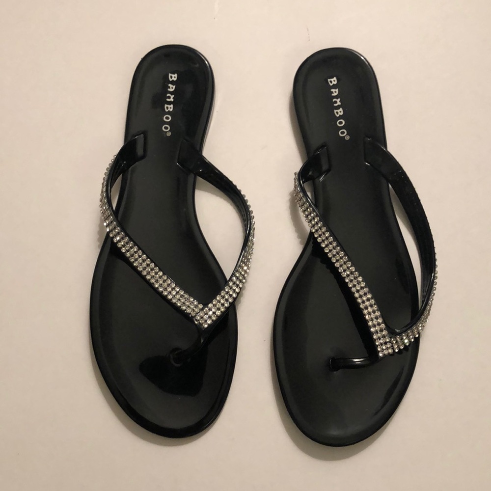 Bamboo flip flops